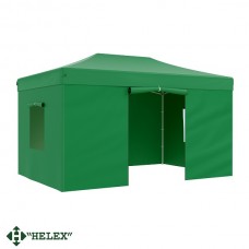 Тент-шатер быстросборный Helex 4336 3x4,5х3м полиэстер зеленый